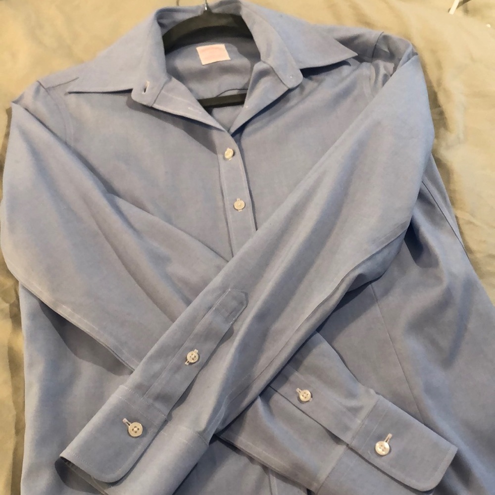 Brooks Brothers button down shirt -light blue